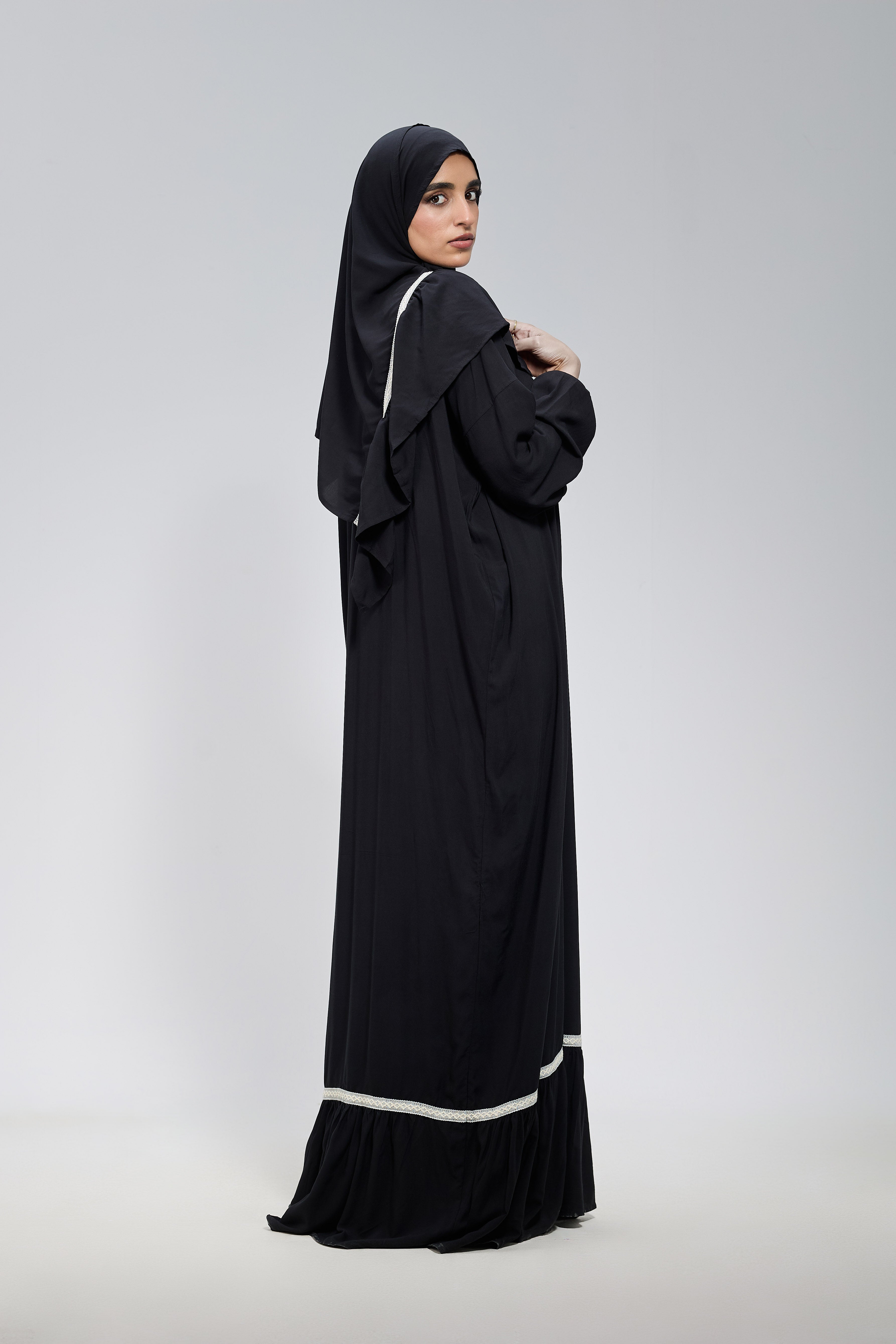 Black Cotton Viscose