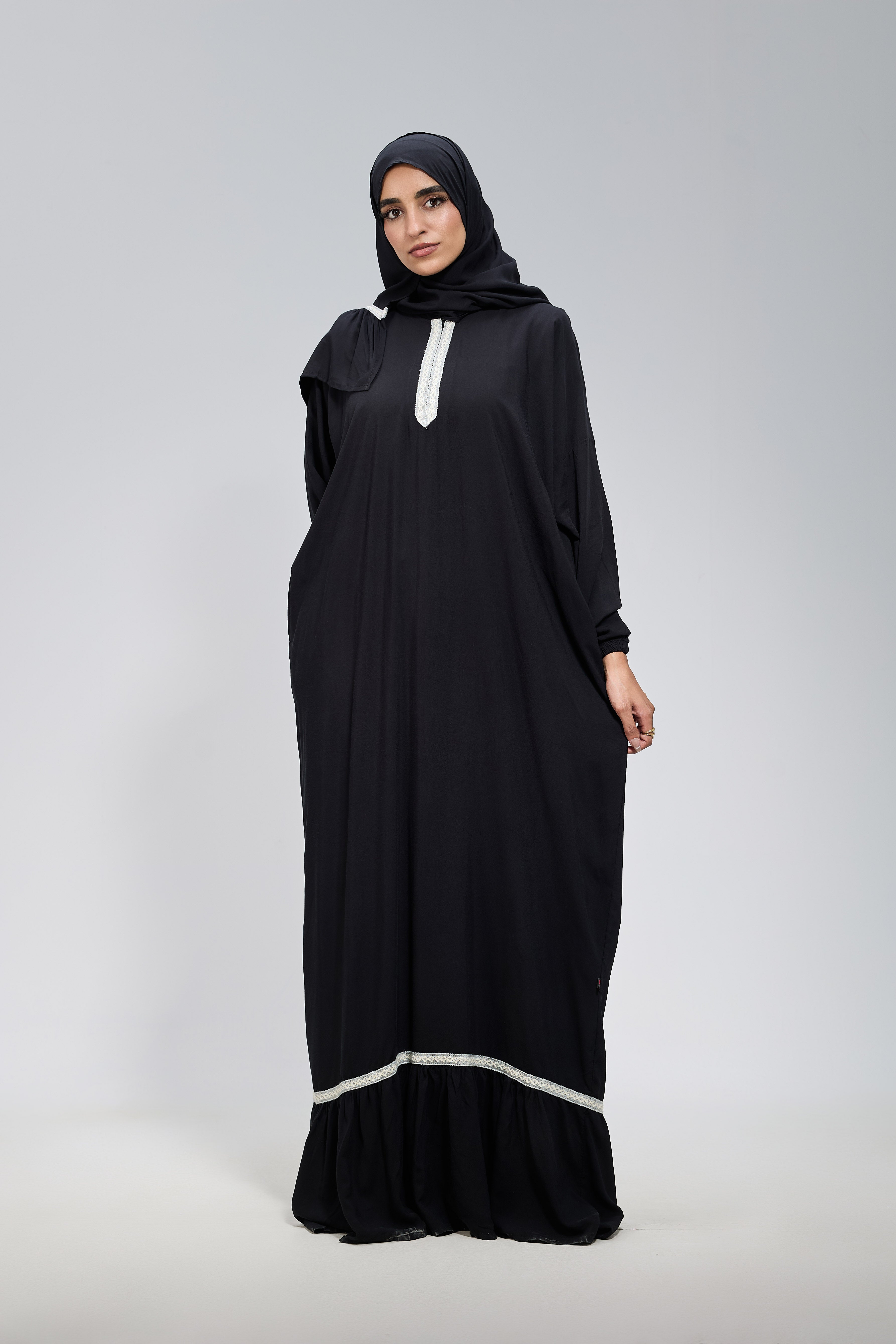 Black Cotton Viscose