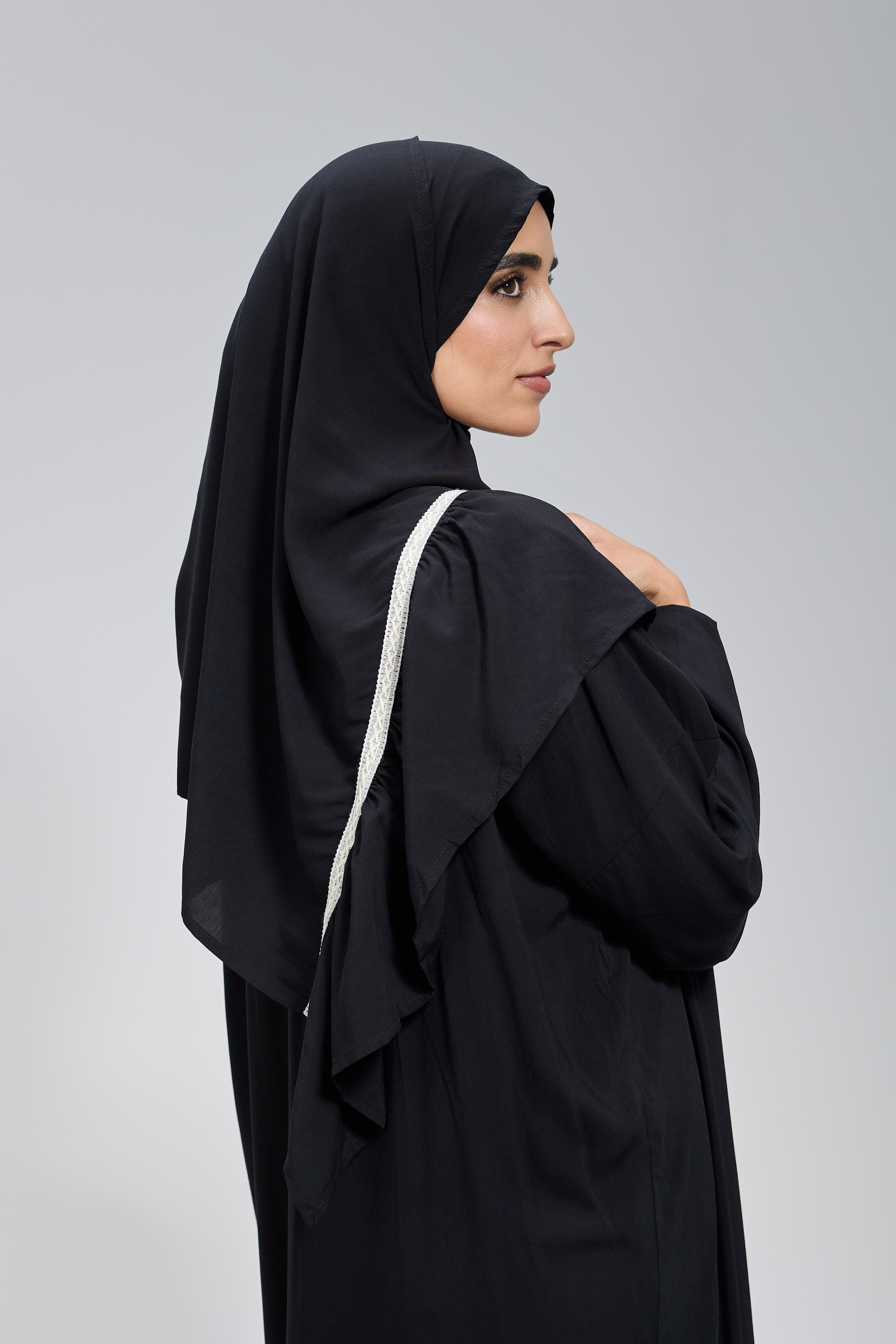 Black Cotton Viscose