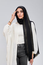 Gold Black cotton line