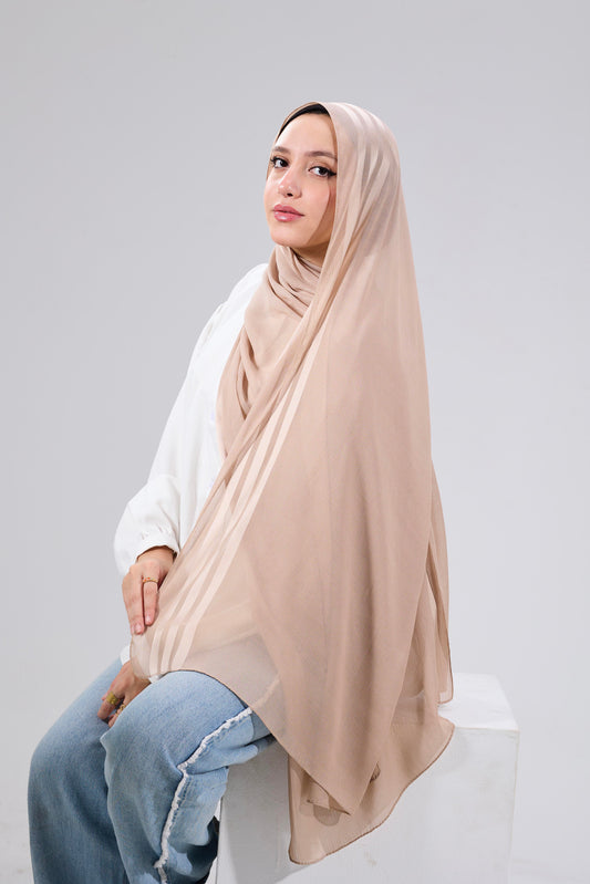 Beige Dubetta satin