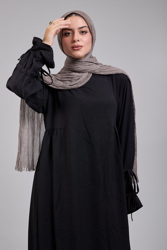 Black Taleen Abaya