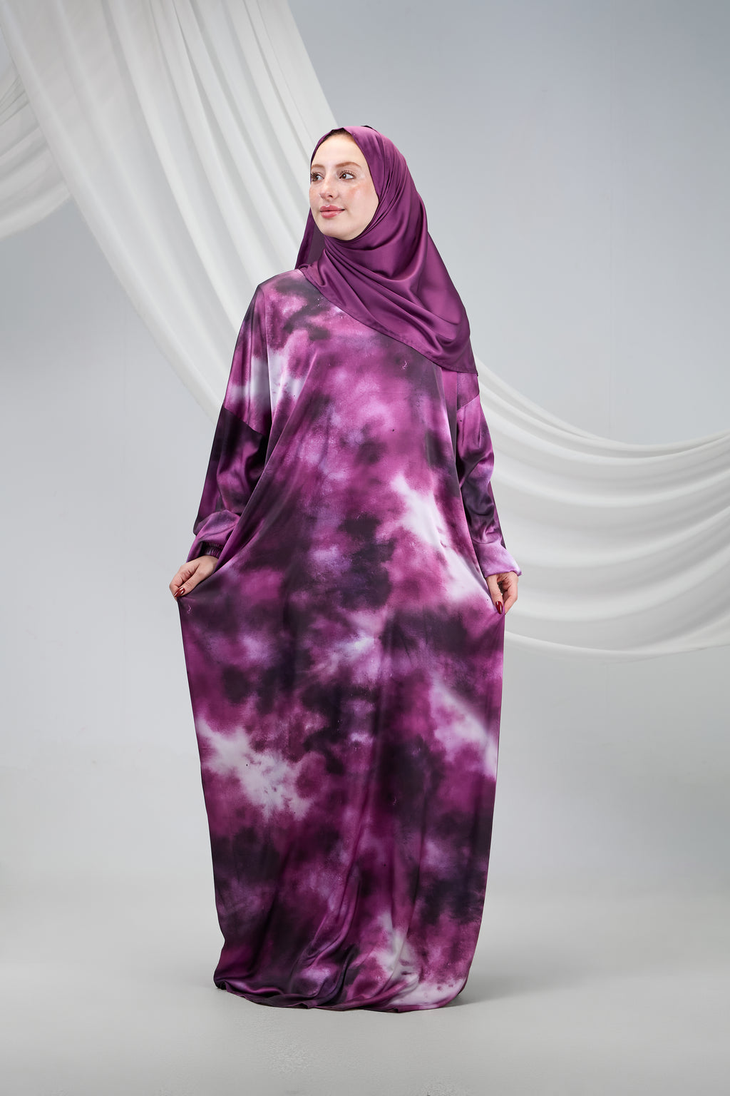 Du’a Printed Satin