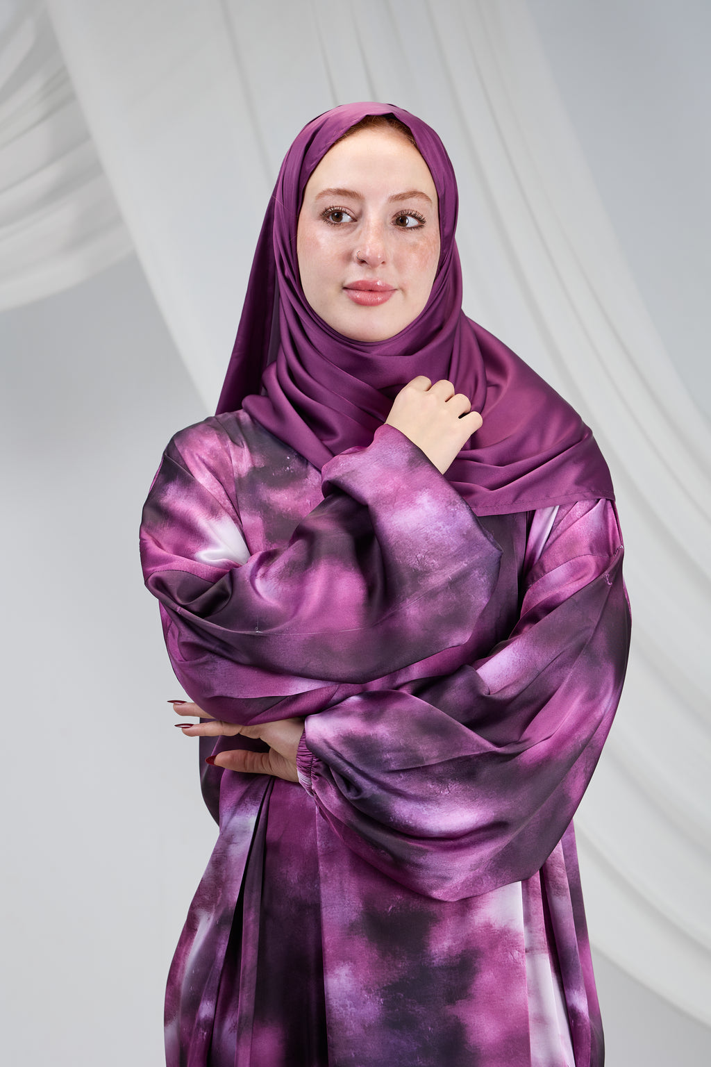 Du’a Printed Satin