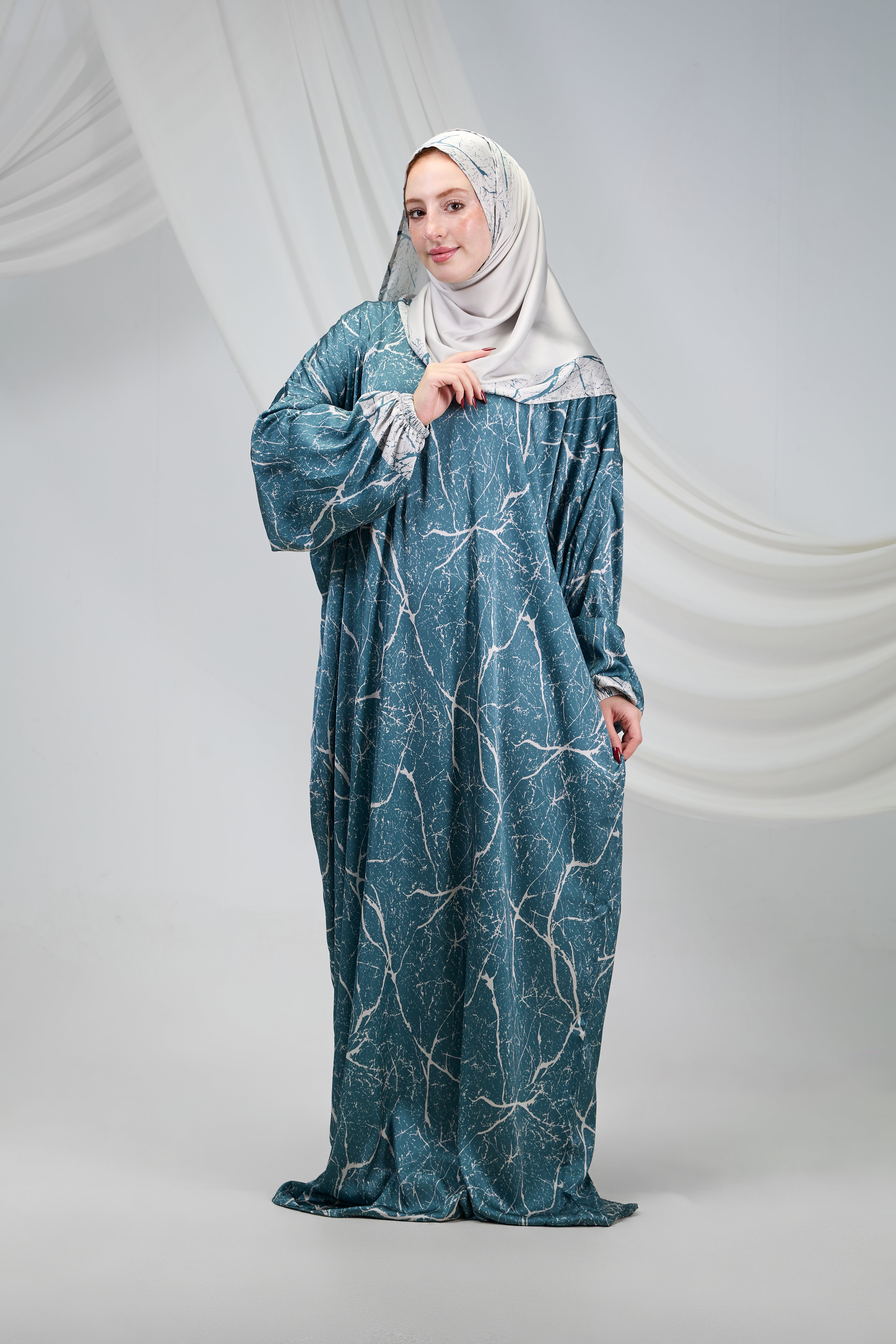 Qiyam Printed Satin
