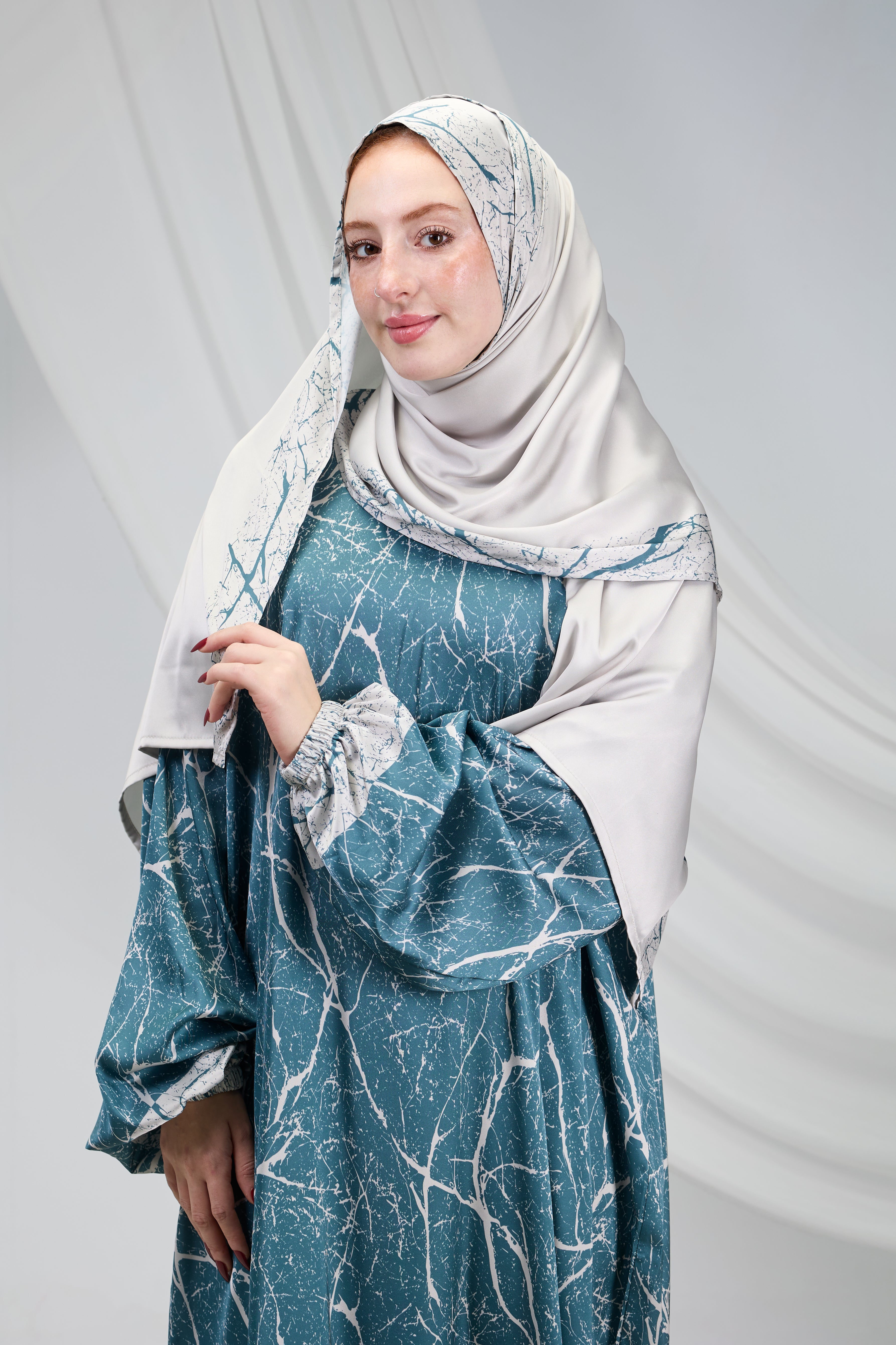 Qiyam Printed Satin