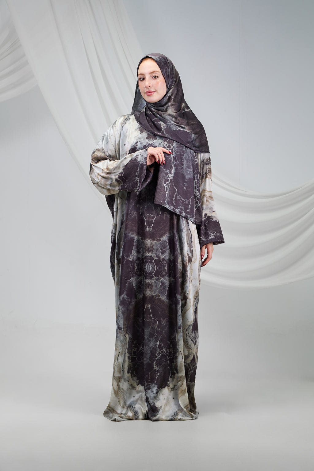 Fajr Printed Satin