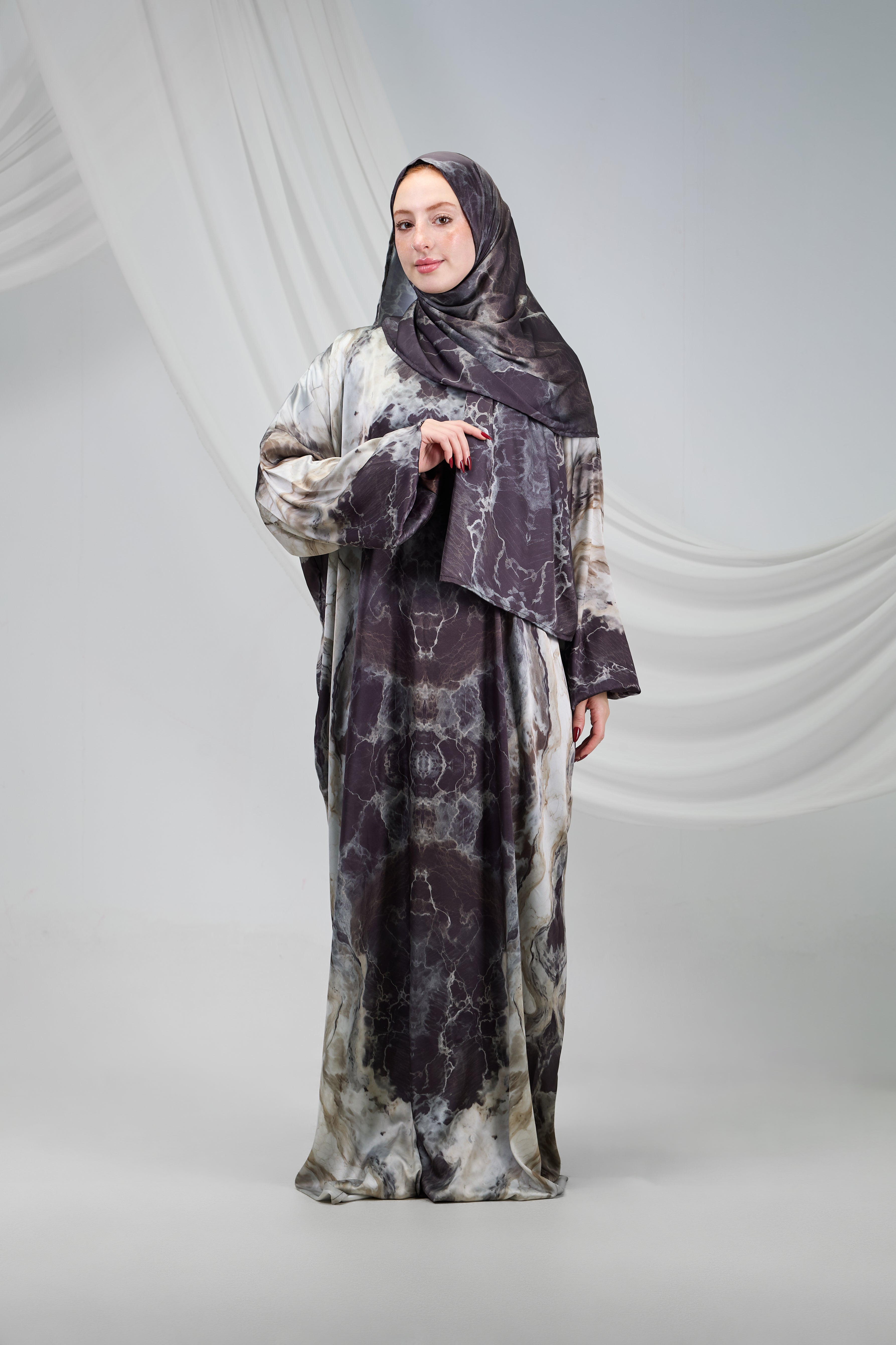 Fajr Printed Satin