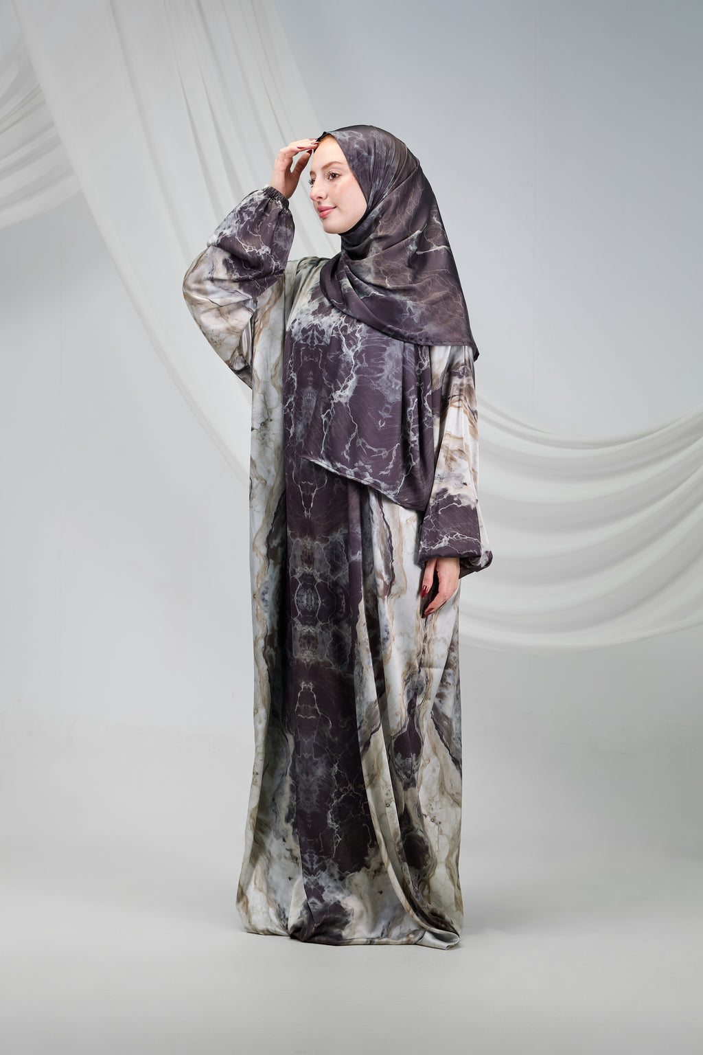 Fajr Printed Satin