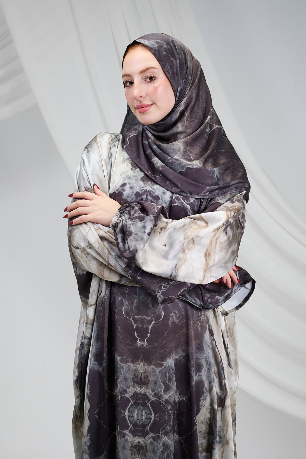 Fajr Printed Satin
