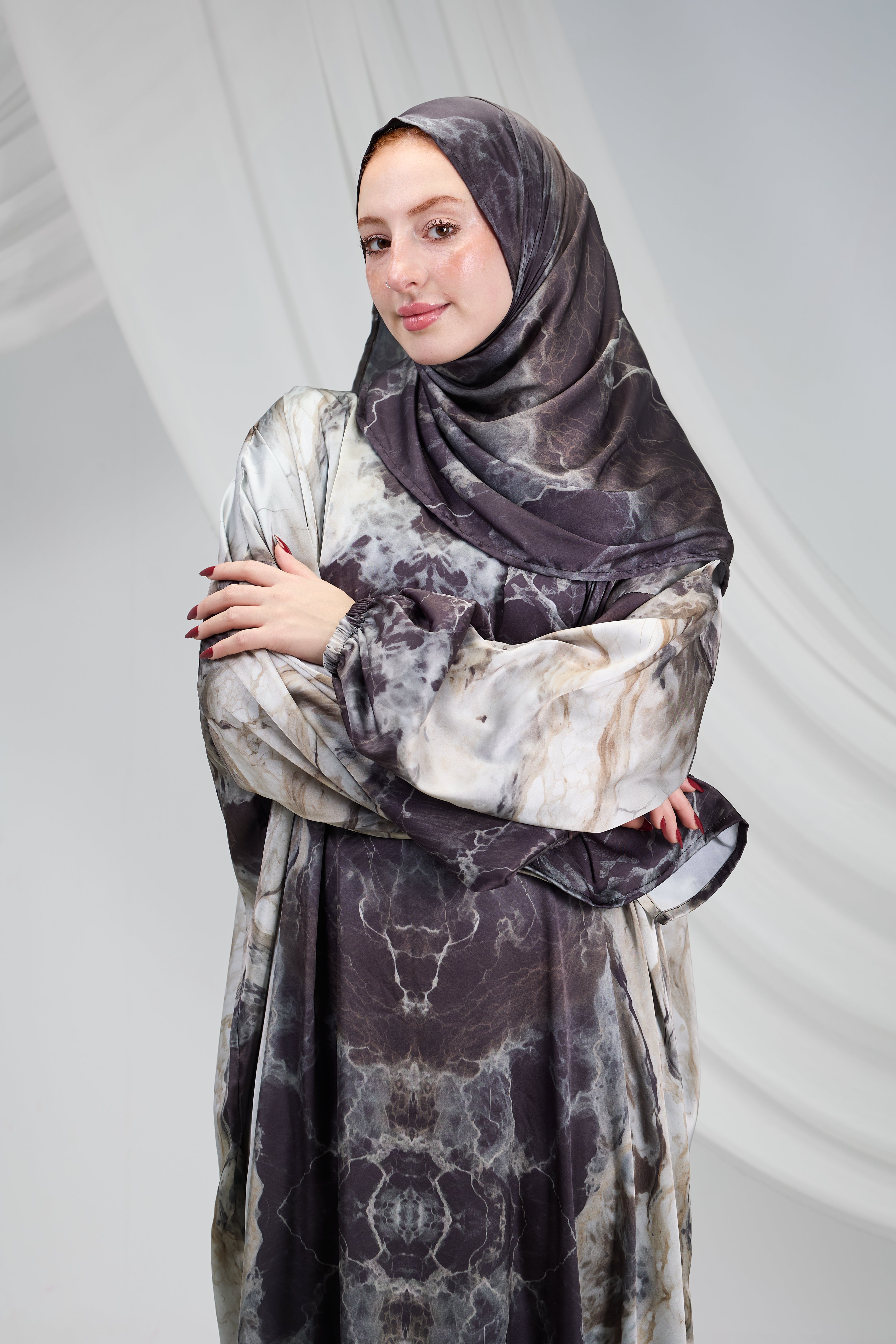 Fajr Printed Satin