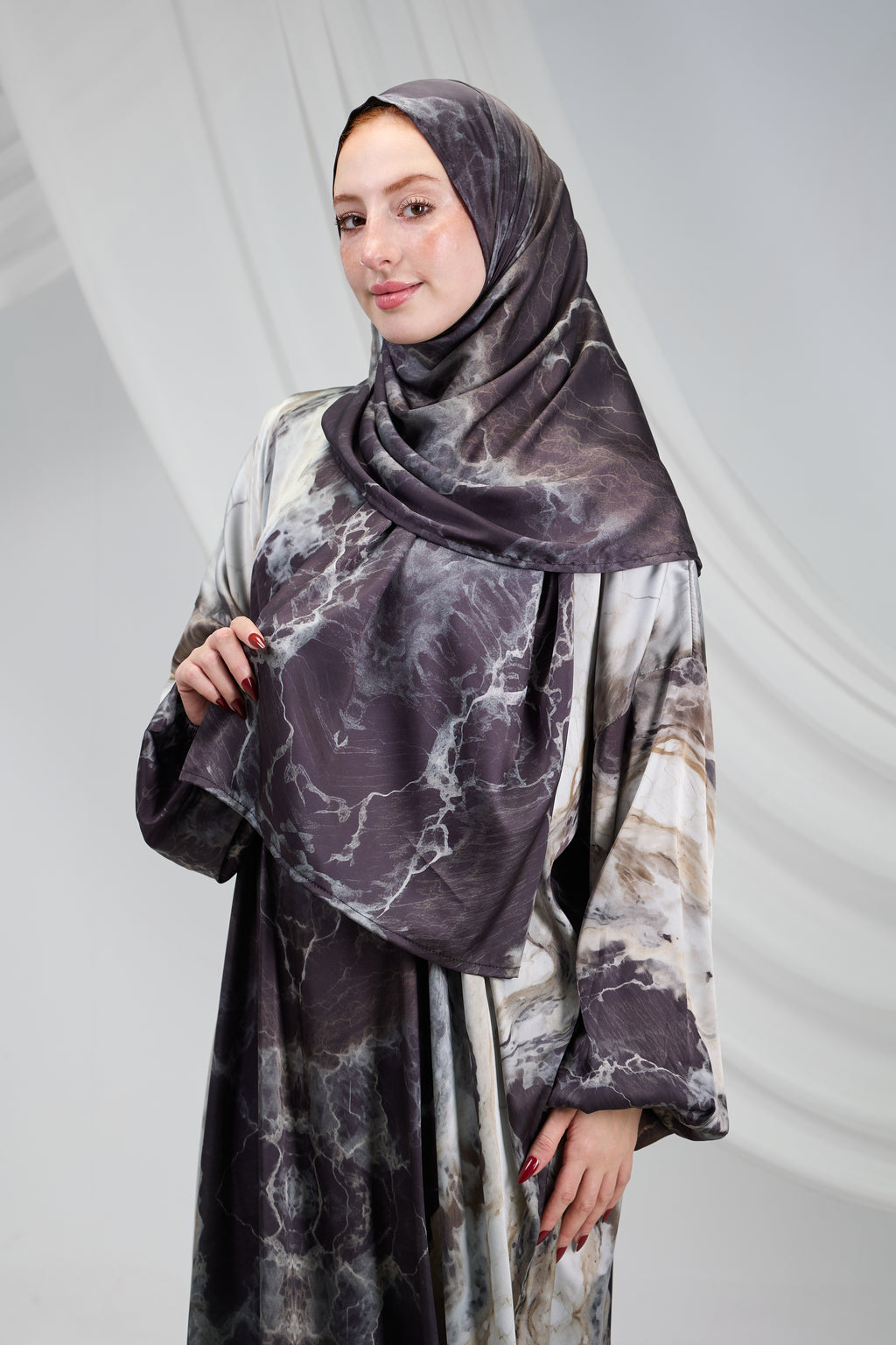 Fajr Printed Satin