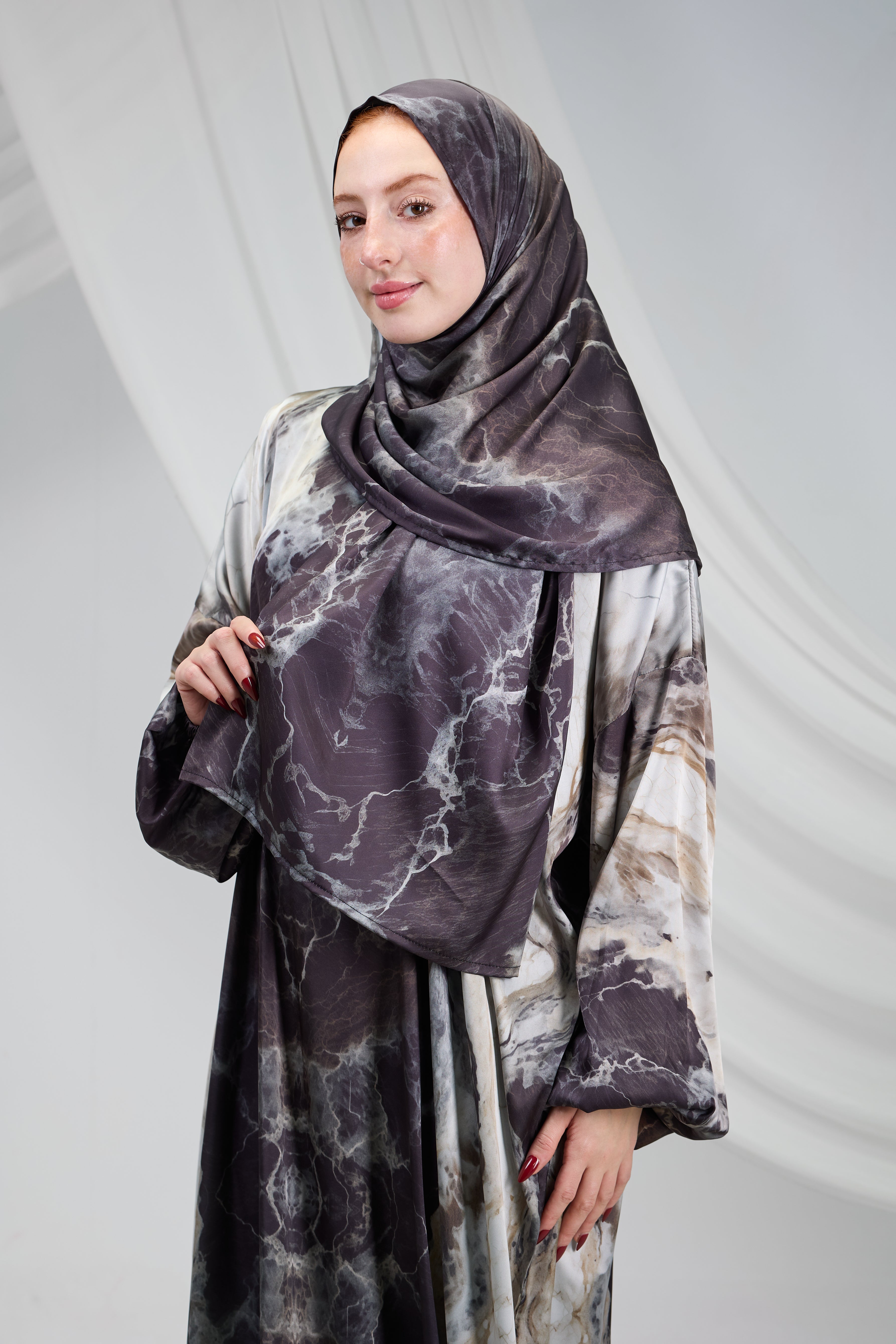 Fajr Printed Satin