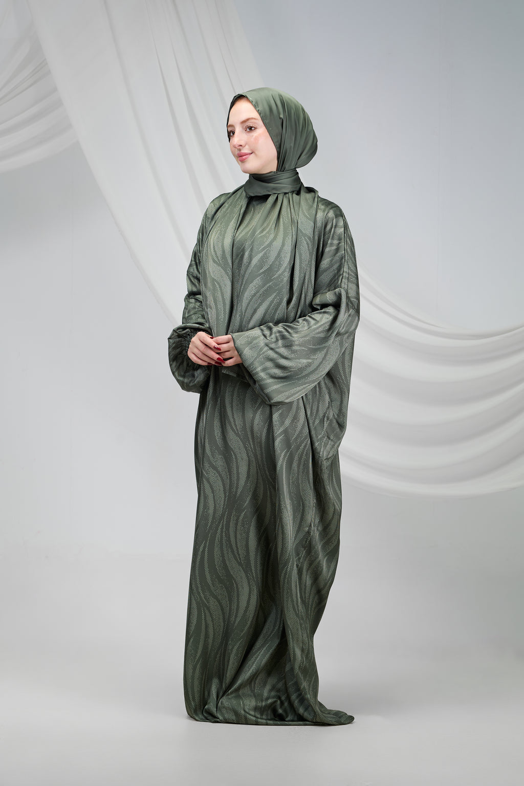 Sidq Printed Satin
