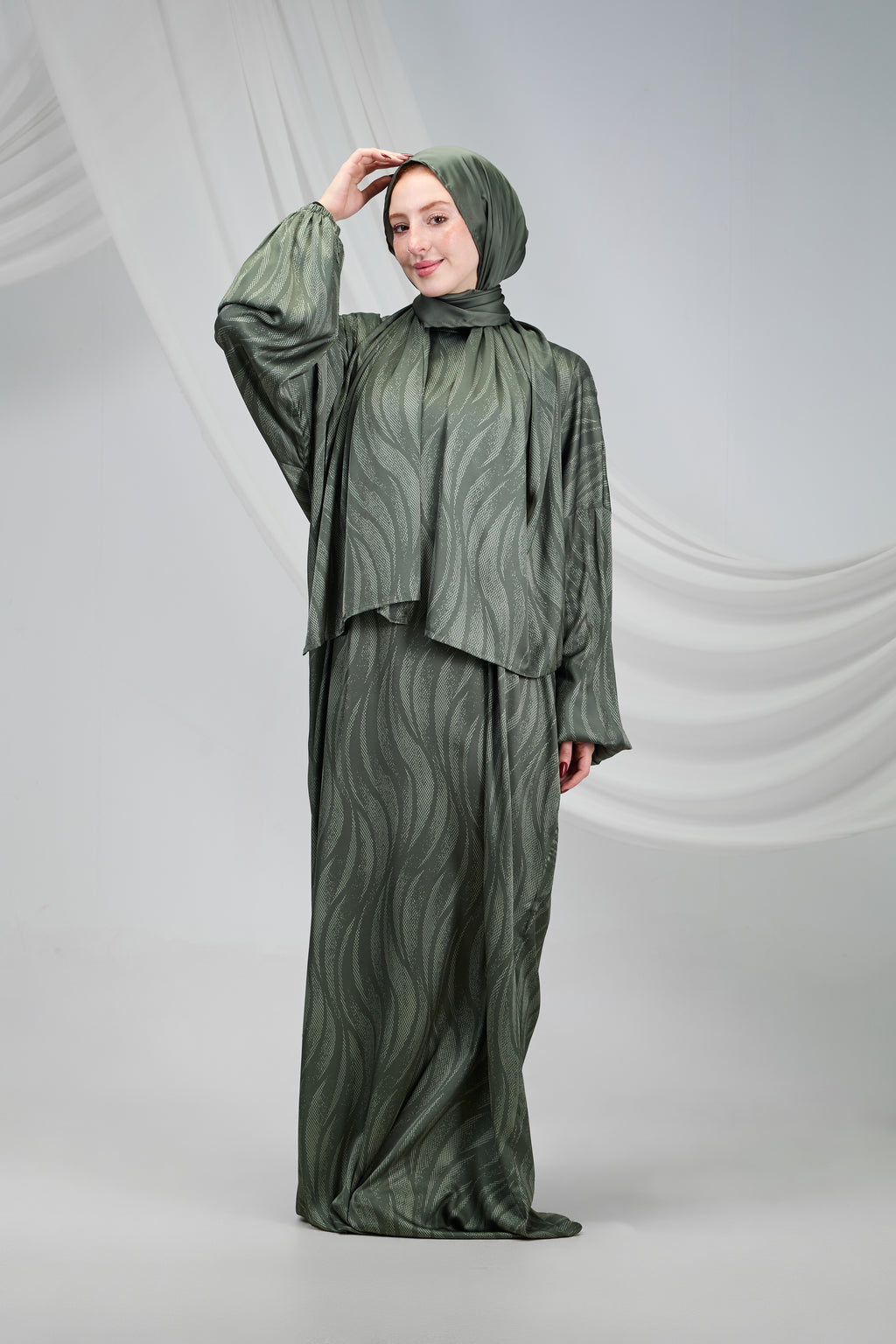 Sidq Printed Satin
