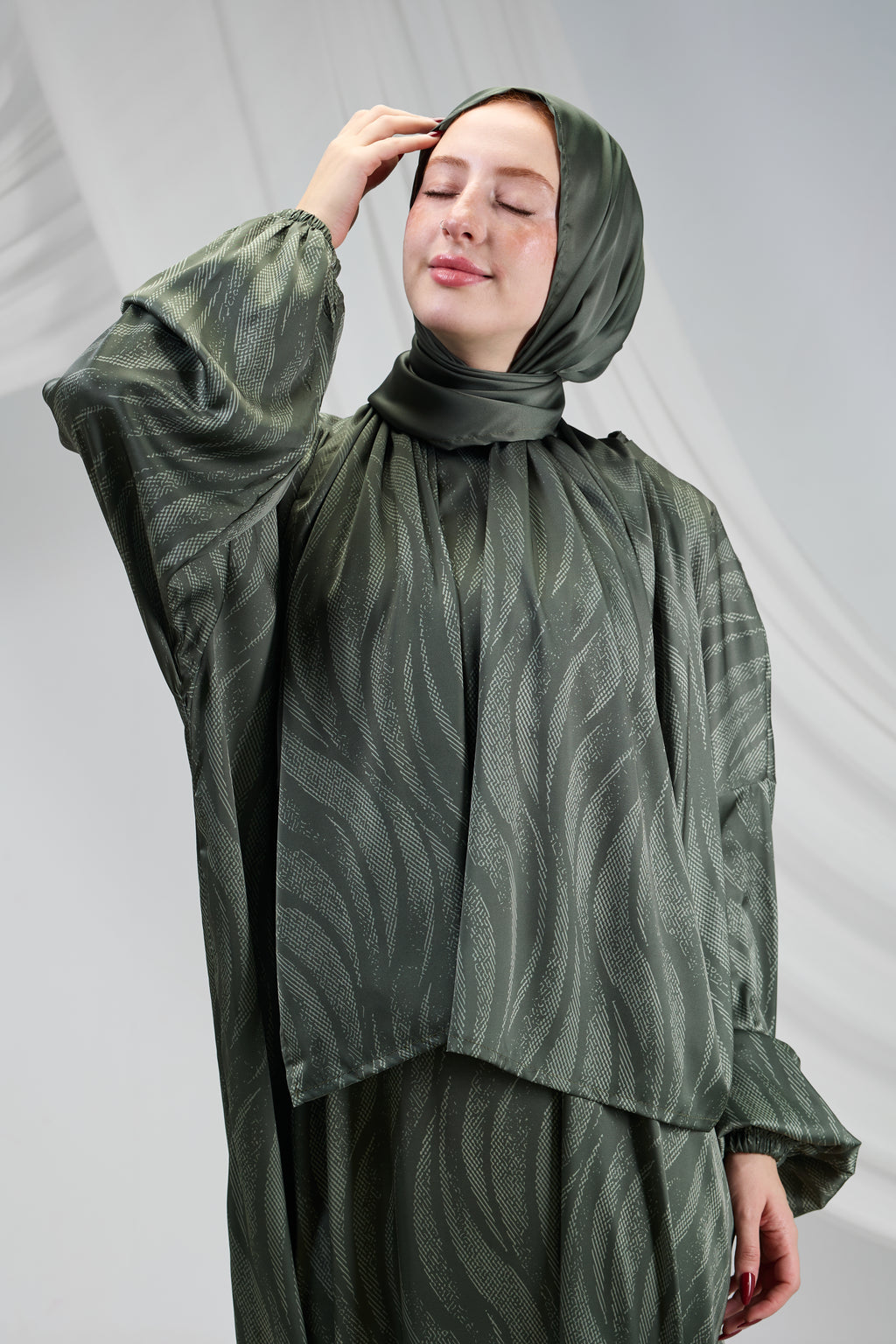 Sidq Printed Satin
