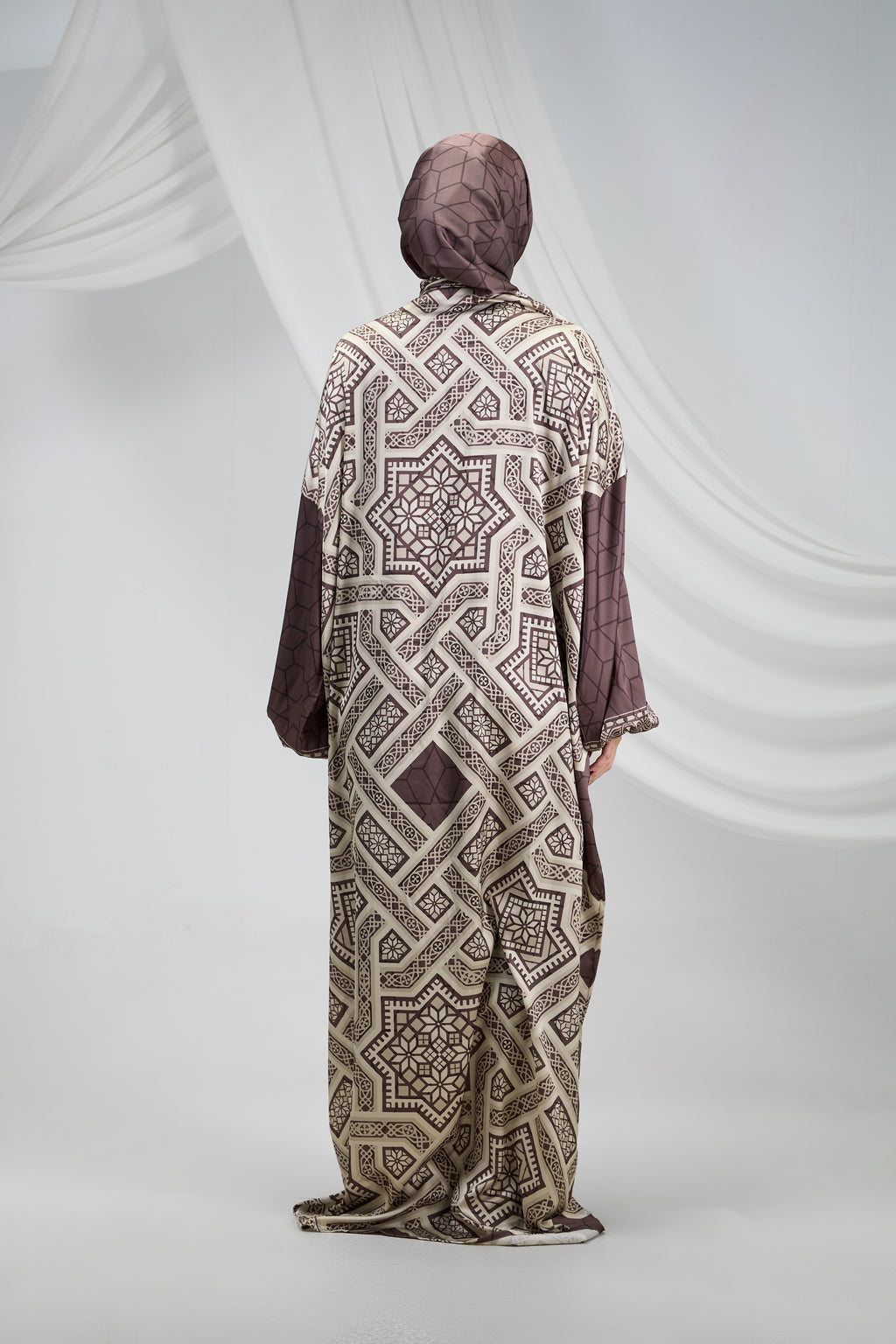 Hudan Printed Satin
