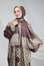 Hudan Printed Satin