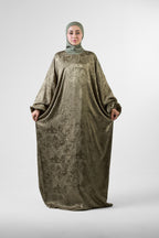 Olive Satin Ivora