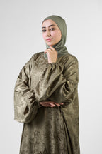 Olive Satin Ivora
