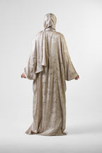 Beige Satin Ivora