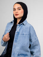 Long Denim Shacket