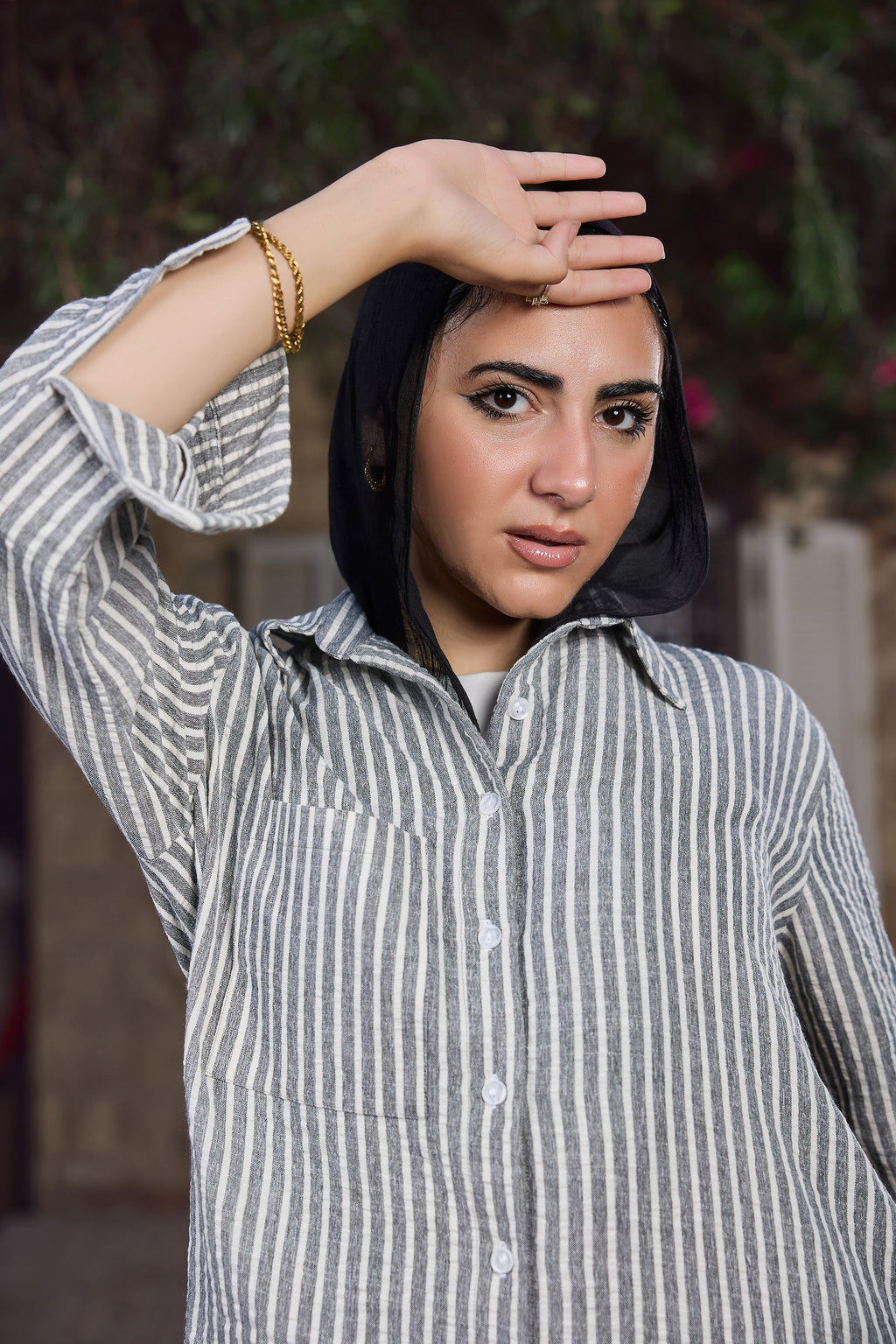 Linen Striped Shirt